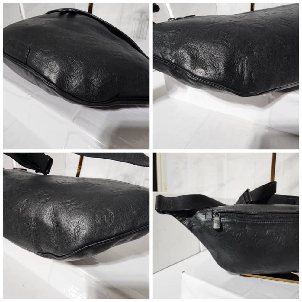 SOLD***Authentic LOUIS VUITTON Monogram Shadow Leather Discovery Bum/Waist Bag - Picture 7 of 15